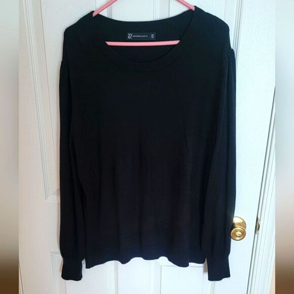 New York & Company Black Sweater EUC Size XXL - Picture 1 of 3